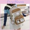 Student Backpack Cartoon Pattern With Durable Nylon For Middle School Girls And Boys