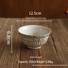 Retro Chinese High-Temperature Resistant Ceramic Bowl – Versatile for Rice, Noodles, Desserts, Soups