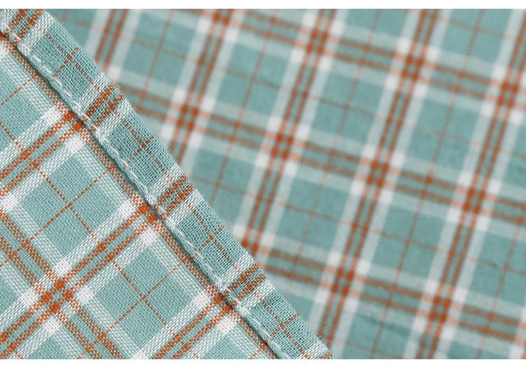 Retro Hepburn Plaid Dress with Lace-Up Bow and Stand Collar, Christmas Edition