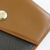 CELINE Double Sided Bi-Fold Wallet Brown leather Women Used