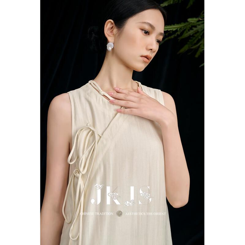 JK&JS 'Cangshan Fuxue' Modern Chinese Sleeveless Cheongsam Dress