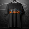Unisex Shirt Cotton Oversize Large Size For Harley-Davidson VRSCA V-ROD 2002-2006 Fans Motorcycle T-Shirt for Riders Cotton