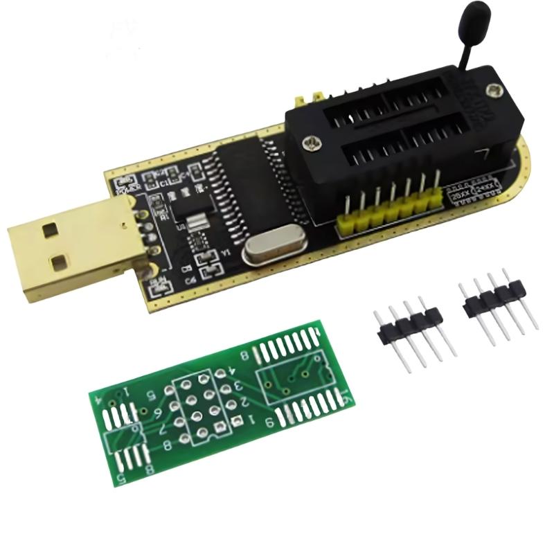 

Programmer Device Featuring Parallel and Serials Interfaces Option Voltages Adjustment 3.3V 5V Including Onboard Indicators 1