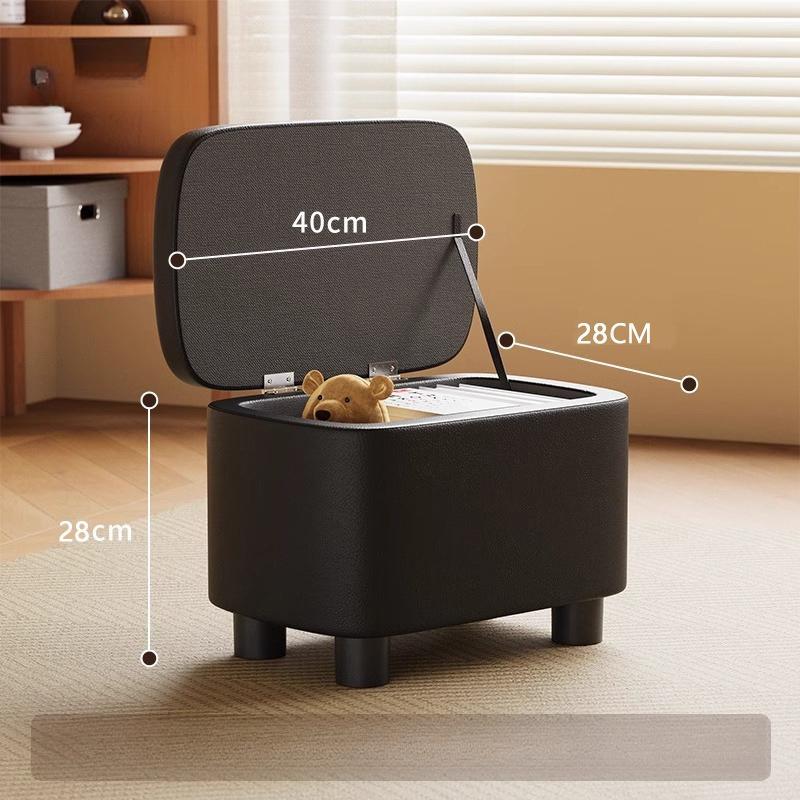 Multi Functional Stool Shoe Changing Chair Simple Modern Storage Stool Multifunctional Living Room Coffee Table Sofa Footstool