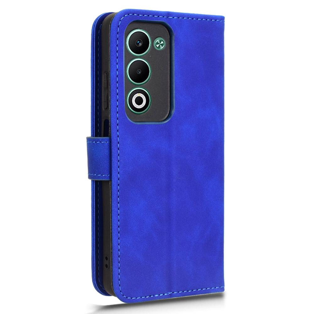 Dla Oppo A5 5G Skórzane Etui Skóra w Dotyku Odporne na Upadki Portfel Klapka Pokrowiec na Telefon