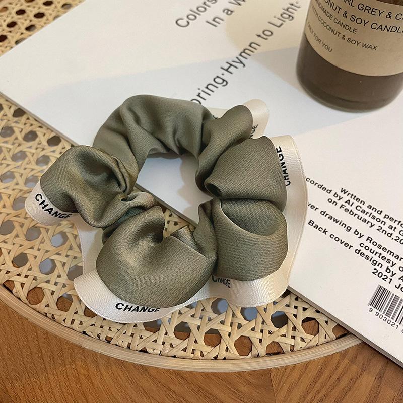 1pc Advanced Feel Large Intestine Hair Ring for Women, New Design Hair Tie Headpiece, Simple and Elegant Korean