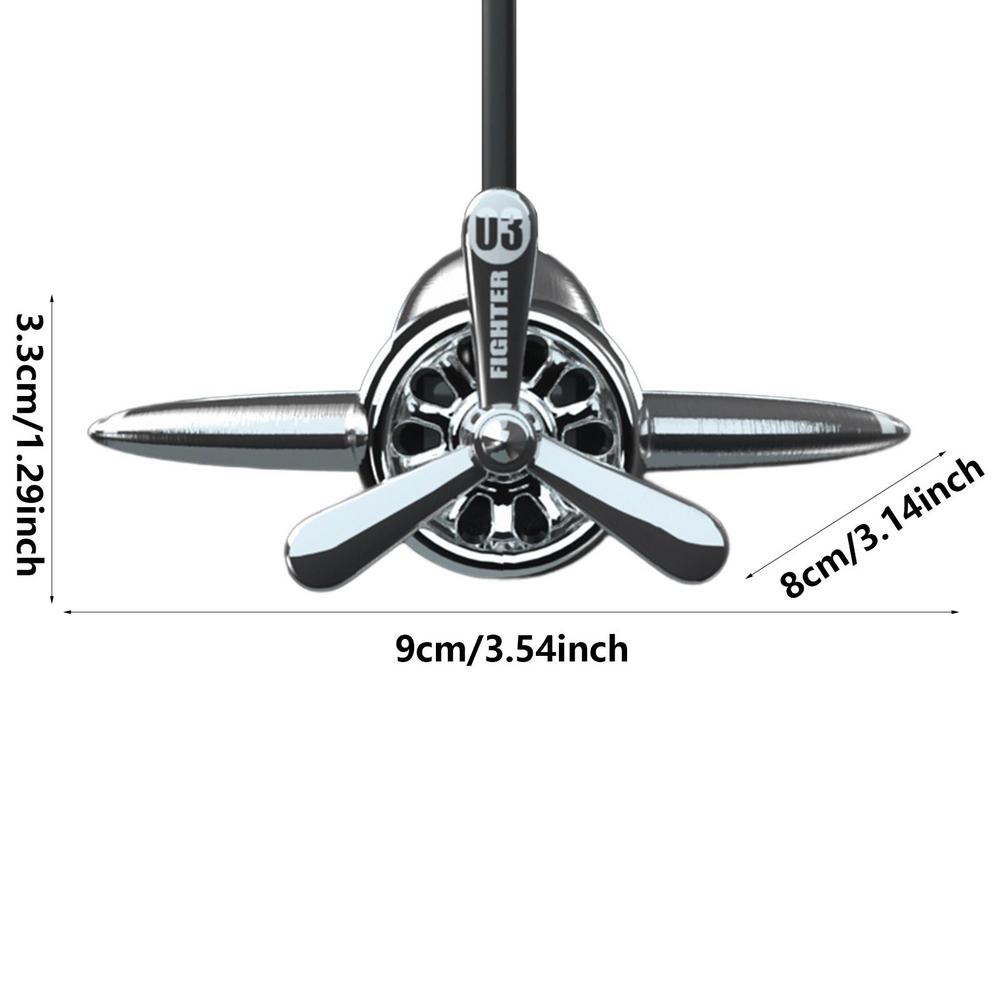 Solar Lufterfrischer Auto Flugzeug Solar Rotierend Aromatherapie Rotierender Auto Duft Diffusor Lüfter Für Rückspiegel