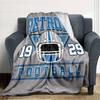 1pc Football Team (71) Blanket, Gift, for Men and Women, Soft Blanket, Good for Sofa Bed Couch Travel, Lightweight Flannel Blanket