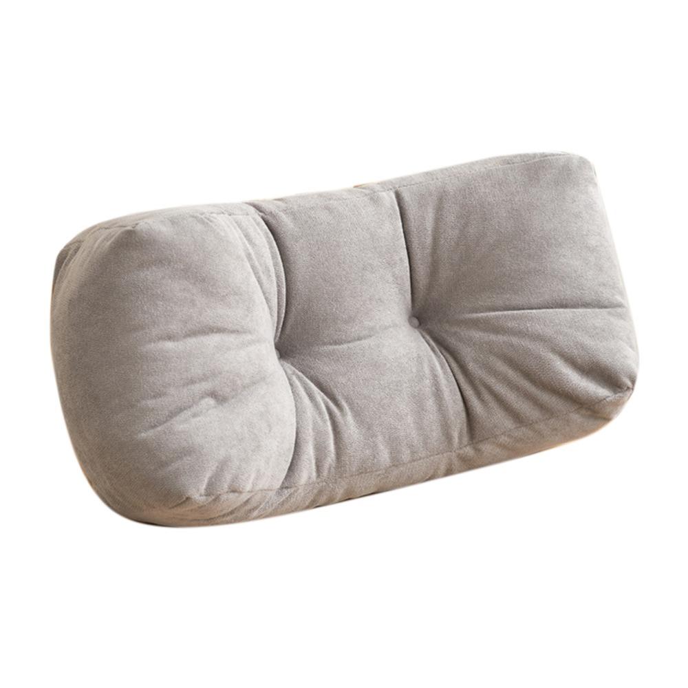 Soft Ergonomic Back Pillow 35x16x20cm Low Back Pain Relief Chair Cushion  for Car Seat Bed