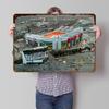 Old Trafford Metal Poster Customized Wall Art Retro Vintage Tinplate Signs for Interior Decoration Living Room Accessories House