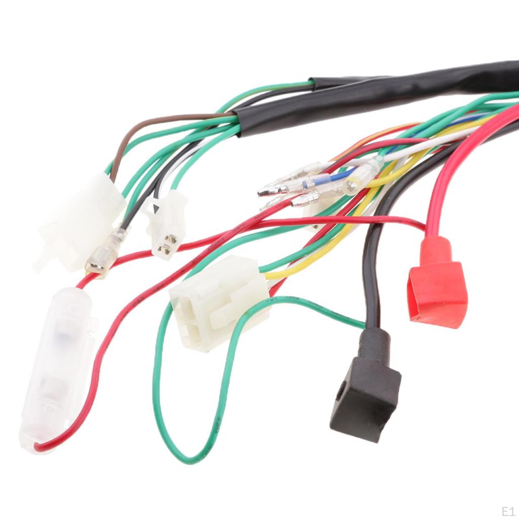 Electrical Wiring Harness for ATV Quad Motorcycles