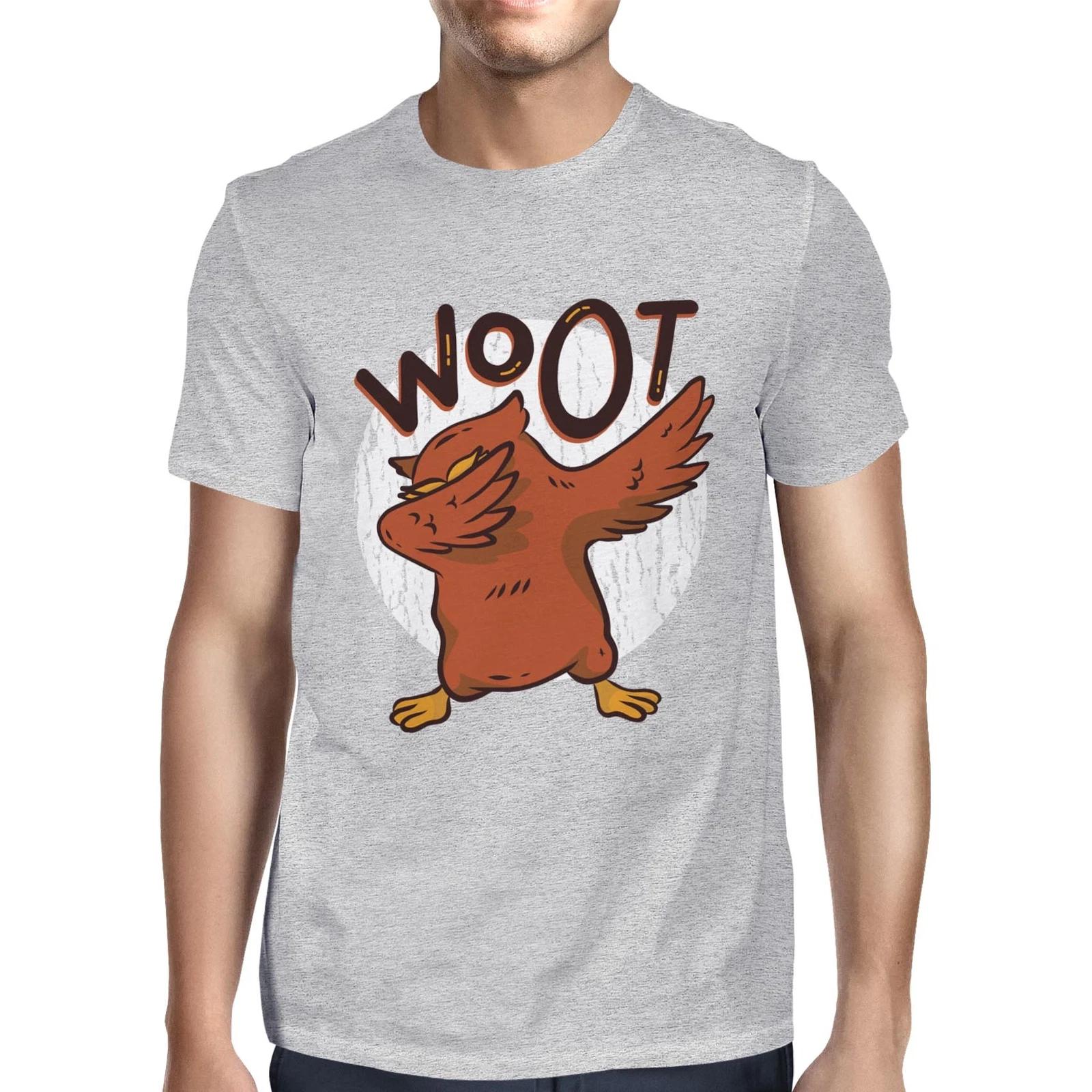 1Tee Mens Owl Dab Dance  T-Shirt XXXXL