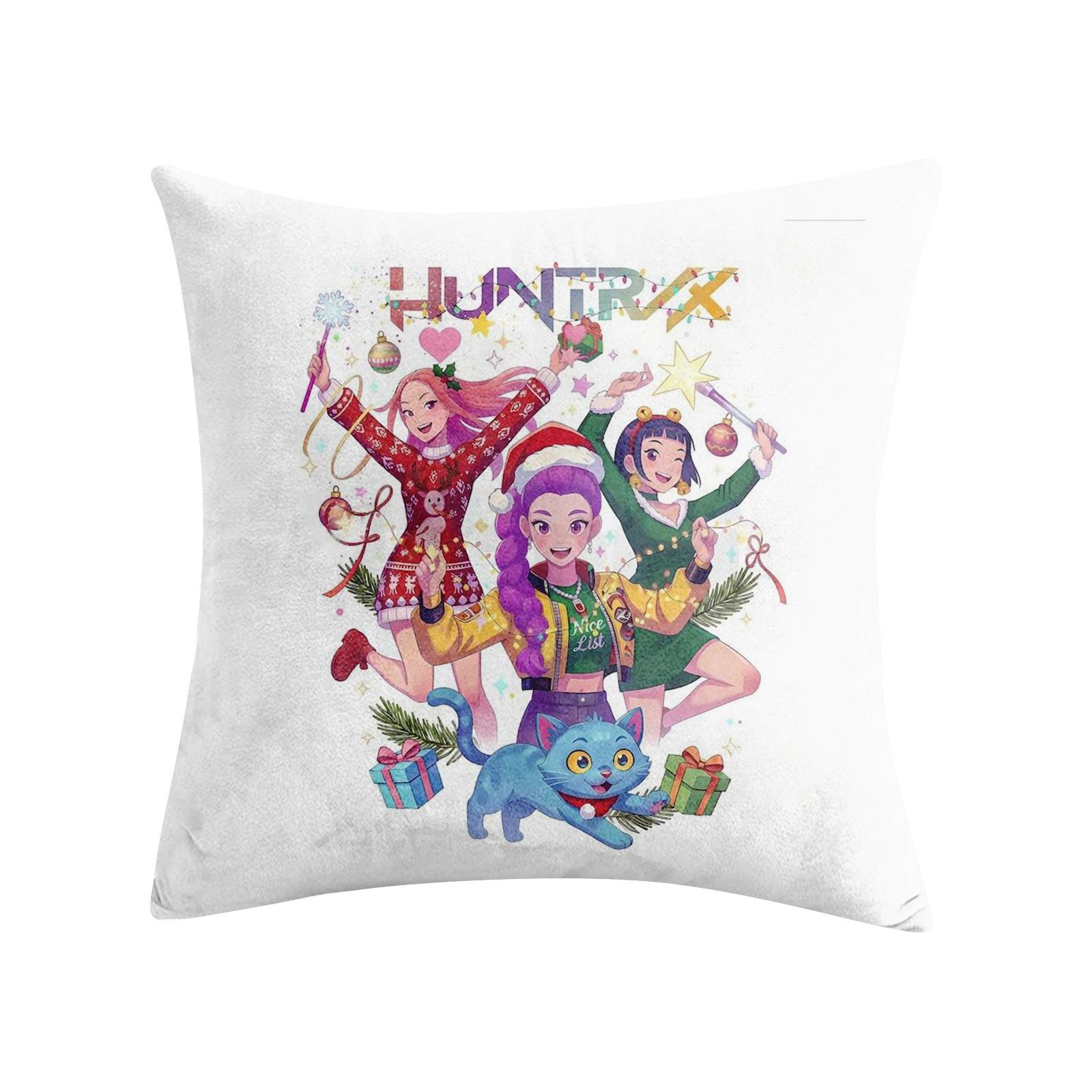 

Printed Pillowcase Square Pillowcase Sofa Pillowcase No Core Comfortable Pillowcase One Size