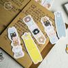 Creative Bear Bookmark Set - Cute Irregular Shape Page Marker Cards, 30 Cartoon Sheets