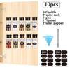 5/10/15/20PC Jars for Spices Salt and Pepper Shaker Seasoning Jar Spice Organizer Plastic Barbecue Condiment Kitchen Gadget Tool