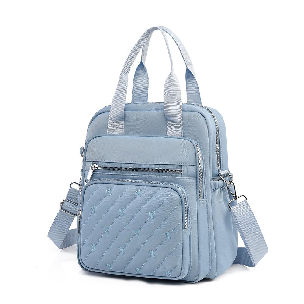 Stylish Oxford Fabric Mini Backpack with Quilted Design – Lightweight & Durable Crossbody Bag for Women