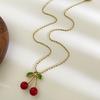 Elegant Pendant Necklace Adjustable Chain Lightweight Jewelry for Girls Birthday Gift Temperament Clavicular Chain