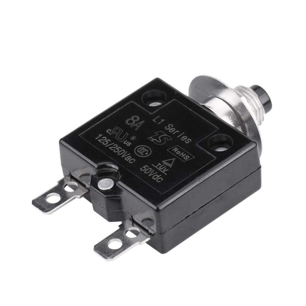 Yctze ZE-700-18 ZE-700S-10CLB BREAKER 8 Amp Circuit Breaker Manual Reset Circuit Breaker Overcurrent Protector
