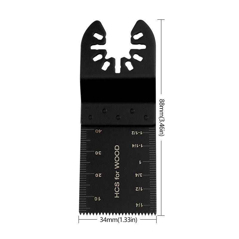 High Carbon Steel Straight Saw Blade Multitool Trimmer Accessory