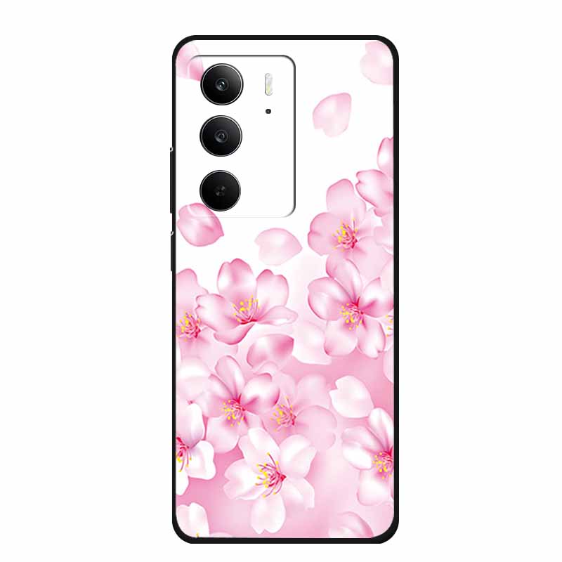 For Realme Narzo 80 Lite 5G Case Narzo80 Lite Coque Cartoon Cat TPU Black Silicone Soft Phone Case For Realme Narzo 80Lite Funda