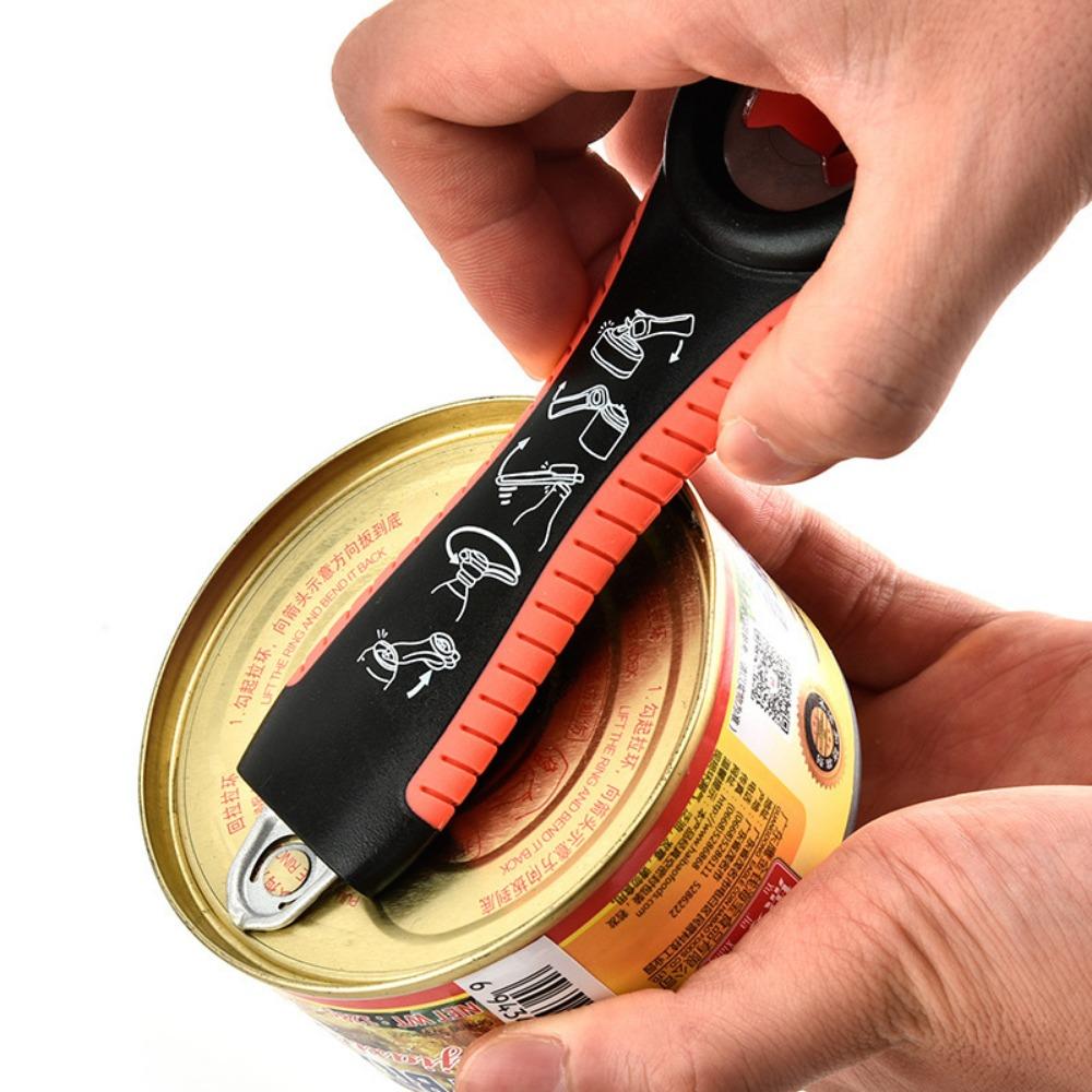 Durable Portable Plastic Nonslip Manual Bottle Opener Jar Opener Can Lid Gripper Glass Lids Remover