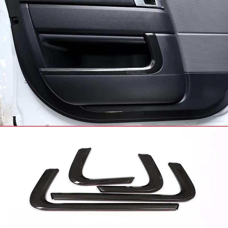 Für Land Rover Range Rover Sport 2014-2017 ABS Kohlefaser Auto Armaturenbrett Mittelkonsole Schalthebel Panel Dekorationsabdeckung Aufkleber-Set