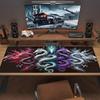 Dragon Art Color Mouse Pad Large Gaming Table Cushion Non-slip Laptop Tablet Big Mousepad XXL Mat Mini PC Playmat With Lock edge
