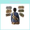 Premium Quality 3p Military Assault Travel Backpack With Waterproof Nylon And Oxford Fabric