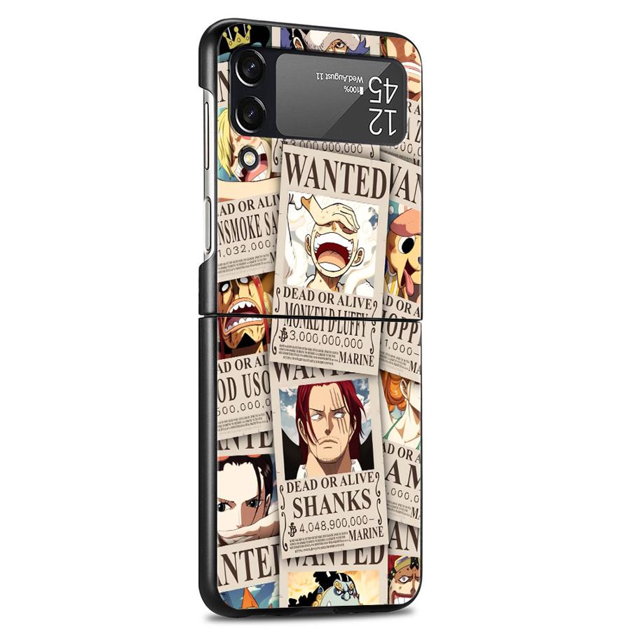 Anime One Pieces Case for Samsung Galaxy Z Flip 5 Z Flip Z Flip 3 Z FLIP 6 Back Cover