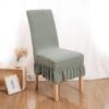 Jacquard Fabric Elastic Chair Cover Universal Size Wedding Seat Covers  Living Room