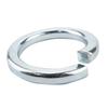 Electroplated 4.8 Grade Galvanized Spring Washer: Open Split Iron Ring M4-M16