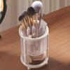 Makeup Brush Holder, Large Capacity 3 Slot Cosmetics Make Up Brush Organizer Storage For Dresser, Countertop, Vanity & Bathroom