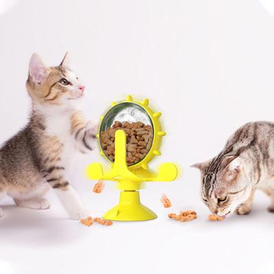 Spinning Pinwheel Kitten Self-Play Toy: Boredom Relief & Teasing Fun for Cats