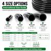 Black PE Drip Irrigation Pipe 10/20/30/50M Garden Watering Hose Micro Tube 3/5 4/7 8/11 9/12mm 1/4'' 3/8'' Sprinkler System