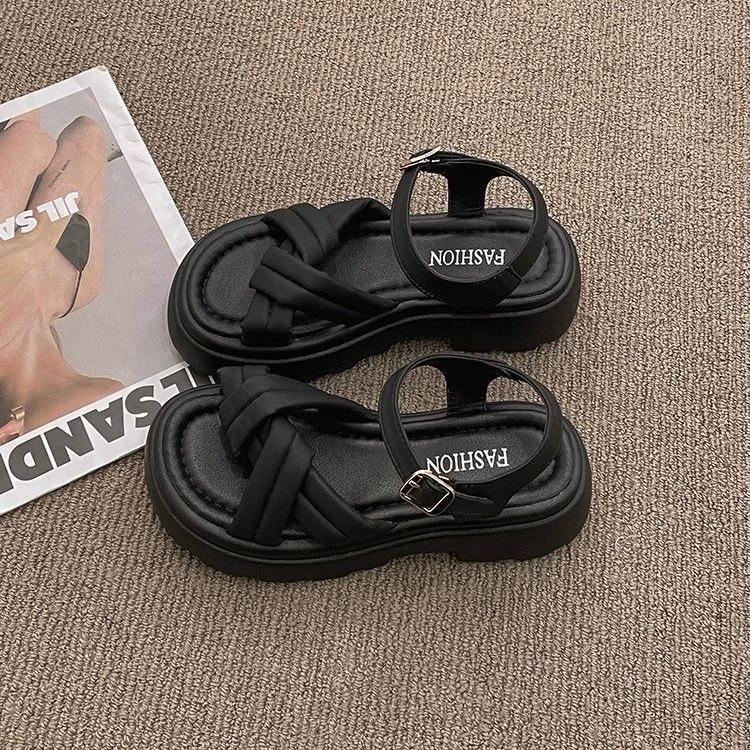 

Сандалии верхняя одежда женские летние не устающие ноги сандалии одинарные туфли женские летние 2025 новые женские сандалии обувь на мягкой подошве мода и отдых 35