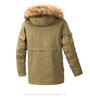 Men's Autumn/Winter Thick Plus Size Pure Cotton Mid-Length Jacket