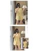 2025 Women's Summer White Blazer & Short Sleeve Suit Set - Plus Size, High-End, Fashionably Loose Fit