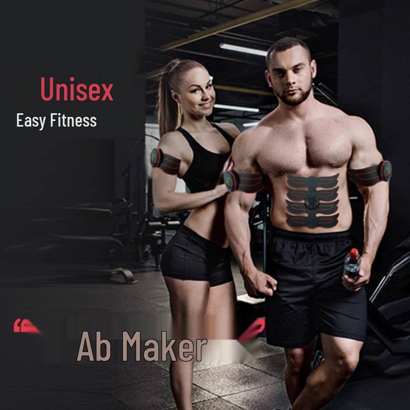 Smart EMS Abdominal & Buttocks Stimulator Set: Ab Trainer & Lifter Patch