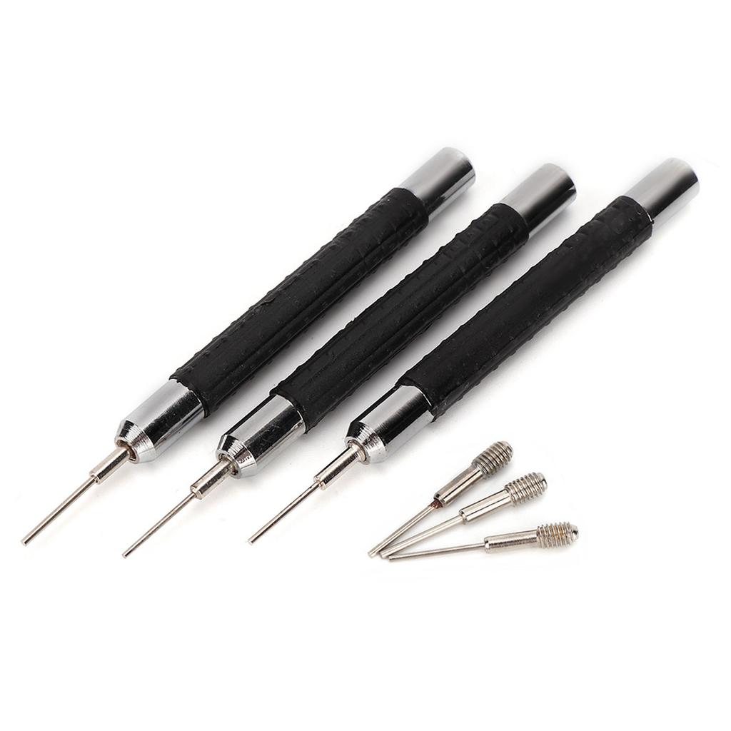 3pcs Alloy Watch Band Link Remover Pin Punch Watch Repairing Tool