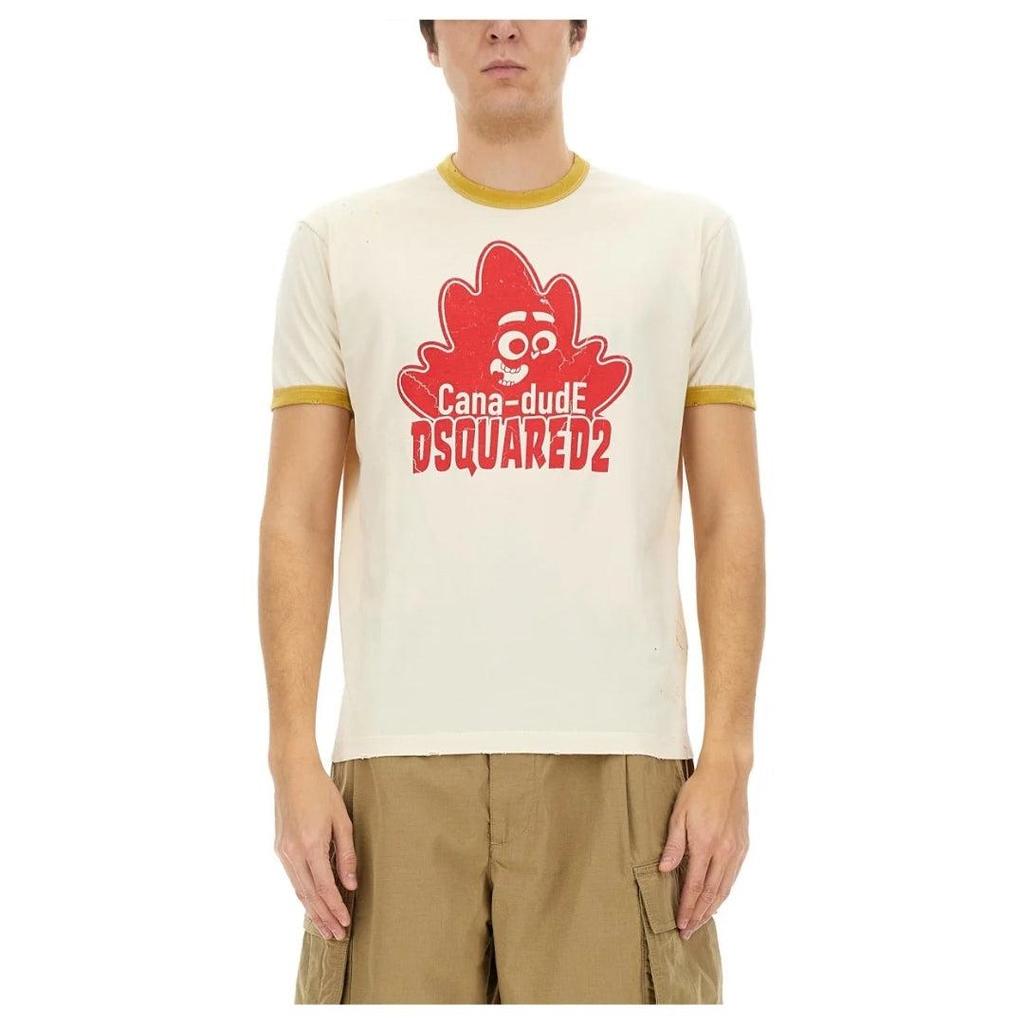 Dsquared2 Mens Cana-dude Logo T-Shirt