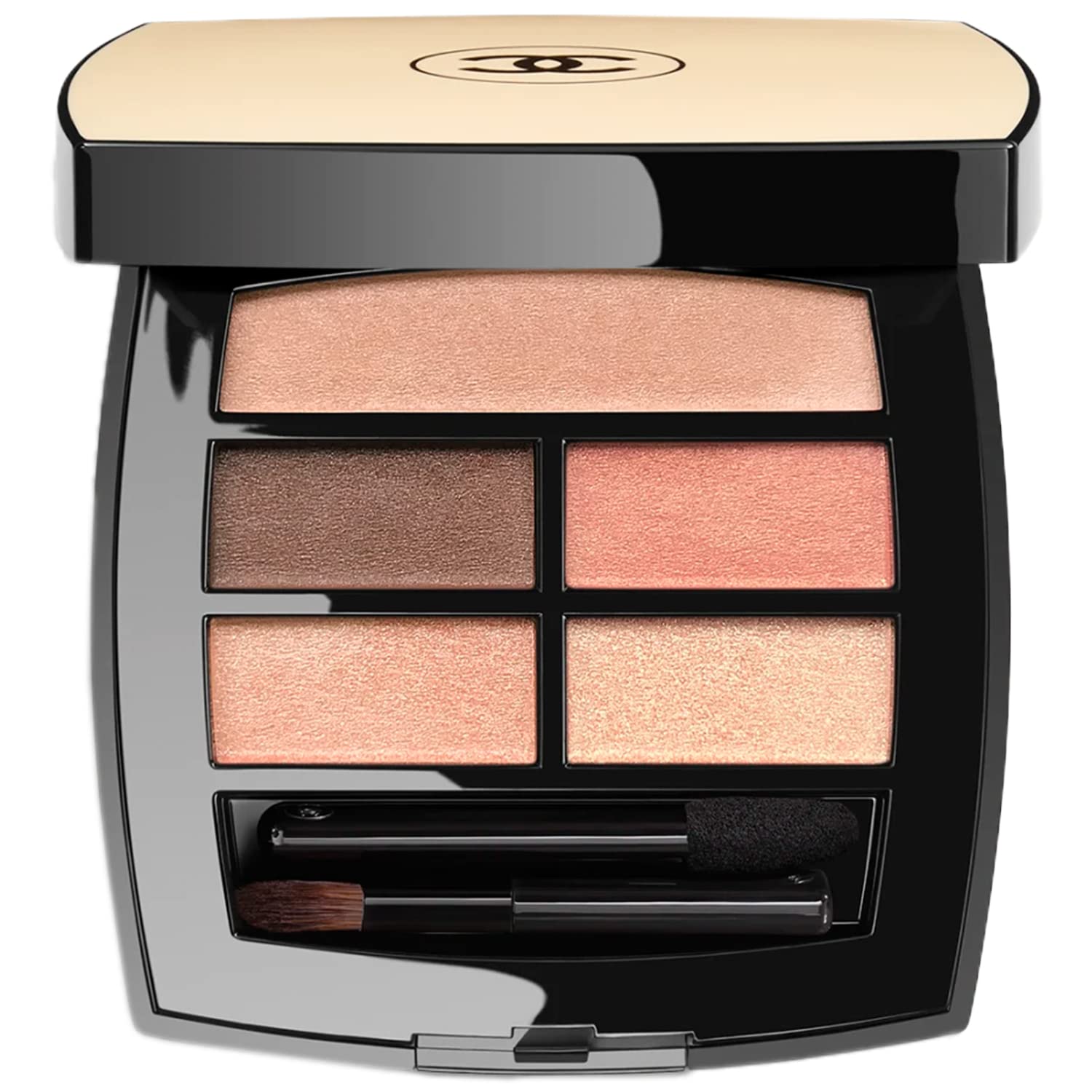 CHANEL Les Beiges Palette Regard Eyeshadow Palette Cosmetics with Scarf pc [Gift-wrapped/Set] (Warm) 1.0