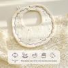 Pure Cotton Baby Bib: Six-Layer Soft Gauze, Cute and Comfortable for Infants