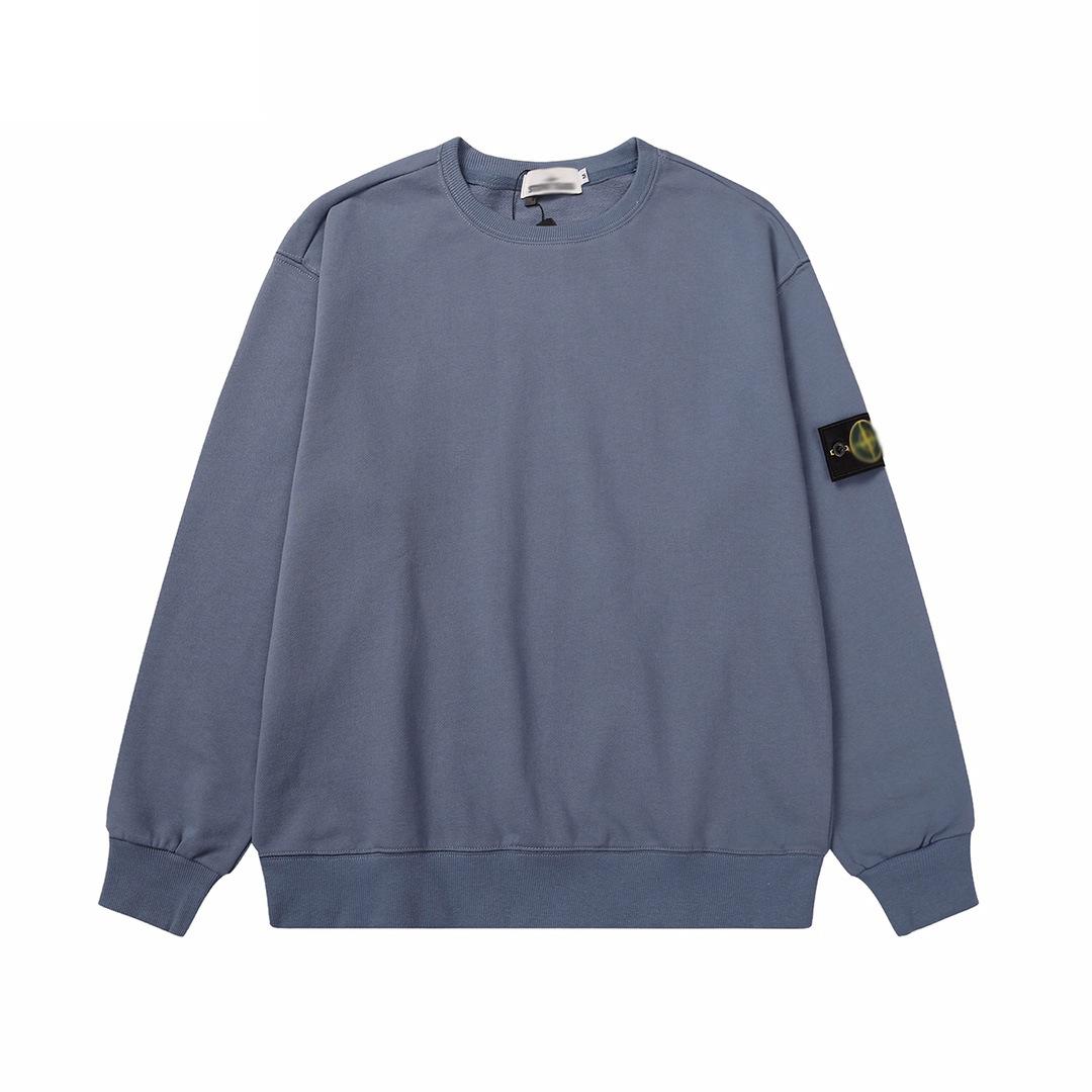 Classic Solid Color Hooded Badge Long