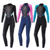 Women's 3MM Super Stretch Long Sleeve Wetsuit for Snorkeling, Surfing, and Diving