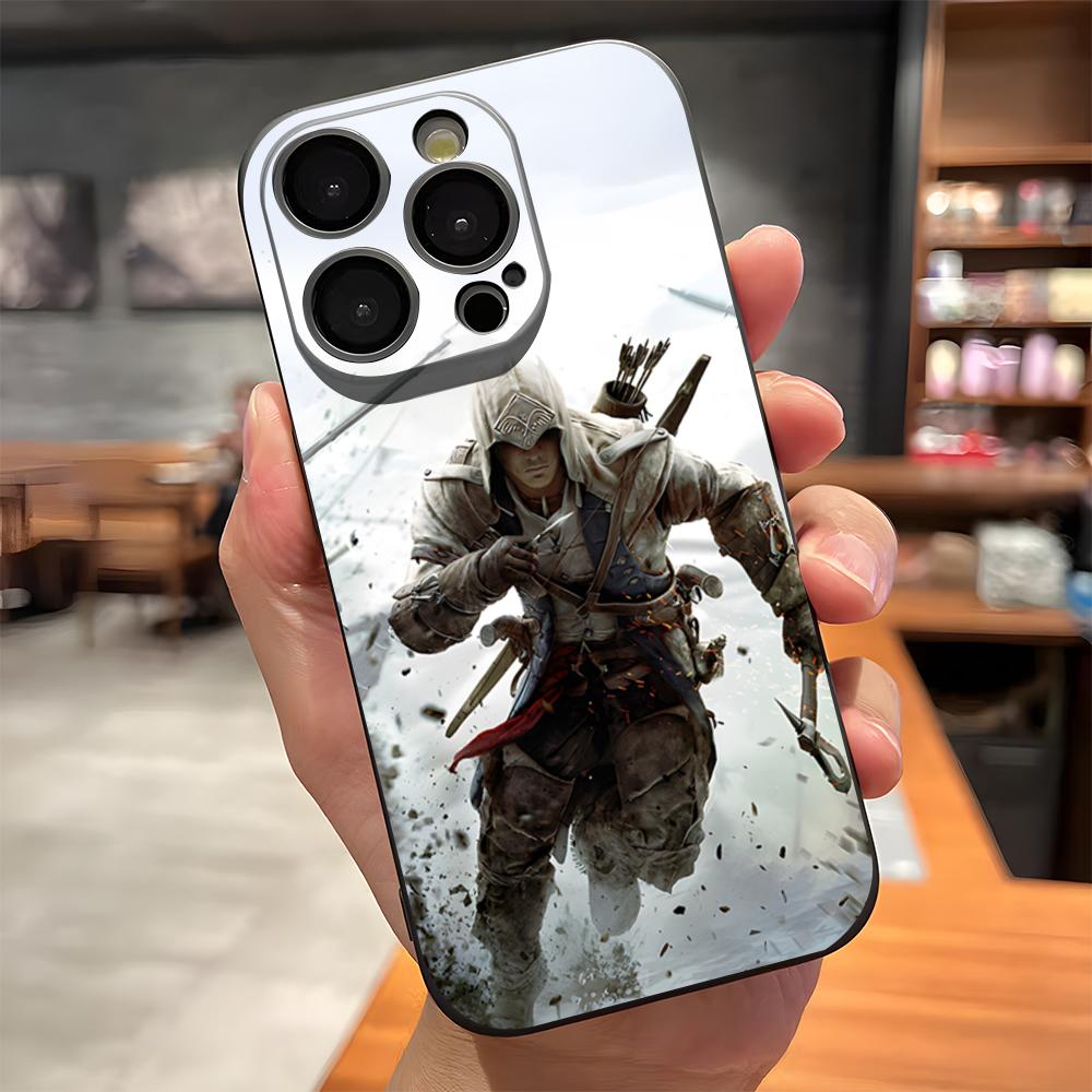 Kryt na telefon Hra Assassins C-Creed Pro IPhone 17 Pro Max 15 Pro 16 14 Plus 12 13 Mini 11 Pro Nárazuvzdorný Měkký kryt