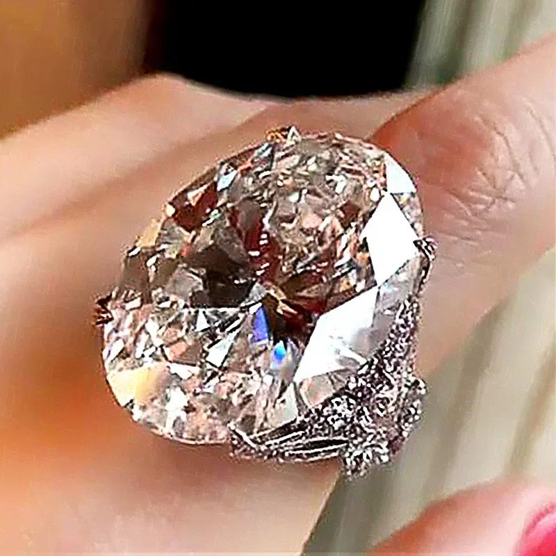 2026 New Sea Blue Cubic Zirconia Ring - Personalized Wedding Party Gorgeous Accessories of Special Interest To Women