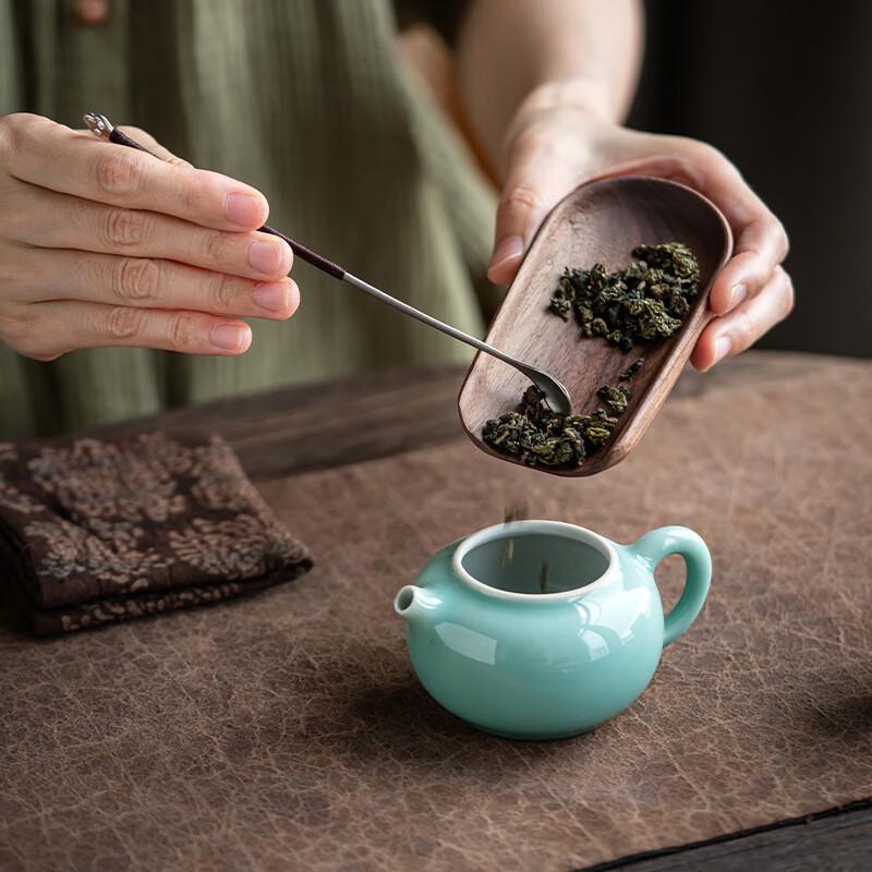 Walnut Wood Gongfu Tea Tool Set