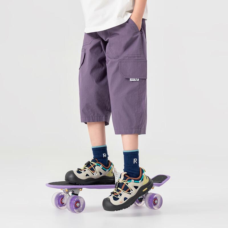 Duoduojia Boys' Cotton Casual Cargo Shorts