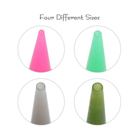 Portable 30ml Empty Plastic Squeezable Dropper Nozzles Refillable Bottle Kit