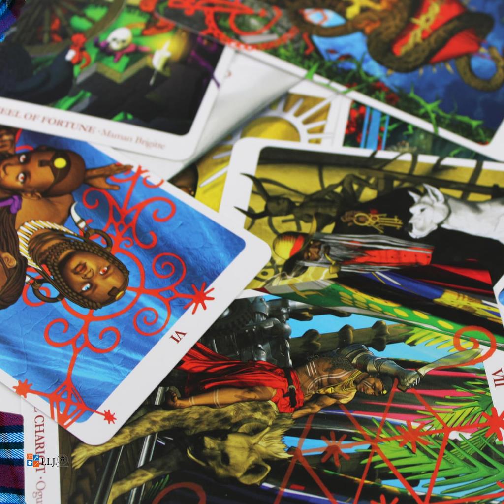 Voodoo Tarot Spirit Box Waite 78 Shamanic Tarot Includes Japanese Instruction Authentic Product I.I.J Kit, Edition, Cards, Reading, Manual,